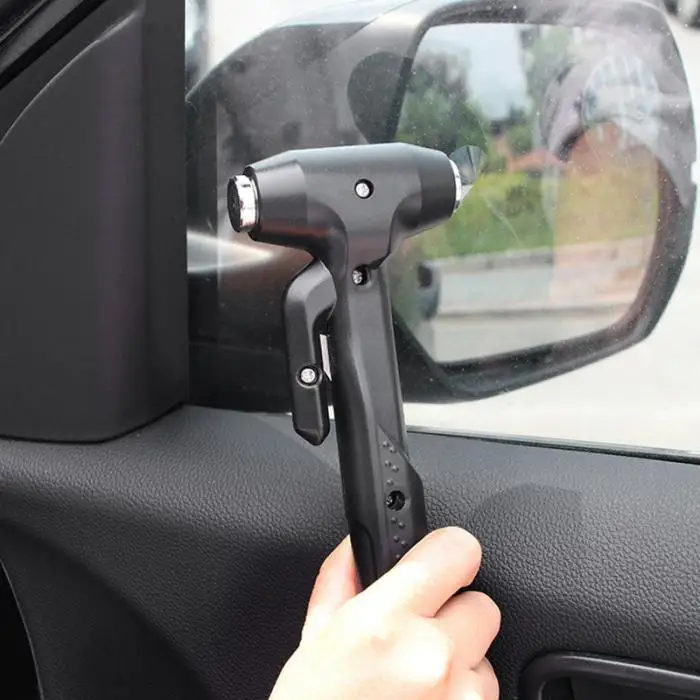 Автомобильный молоток безопасности жесткий металлический головкой стеклянный оконный выключатель Emergecy Спасательный Инструмент NR