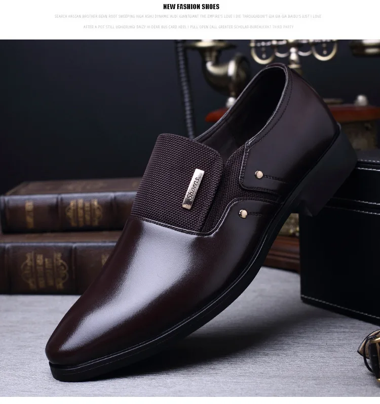 Лидер продаж; сезон весна-осень; Мужская официальная обувь; Роскошные Мужские модельные туфли в деловом стиле; мужские лоферы с острым носком; Мужская обувь; hjm8