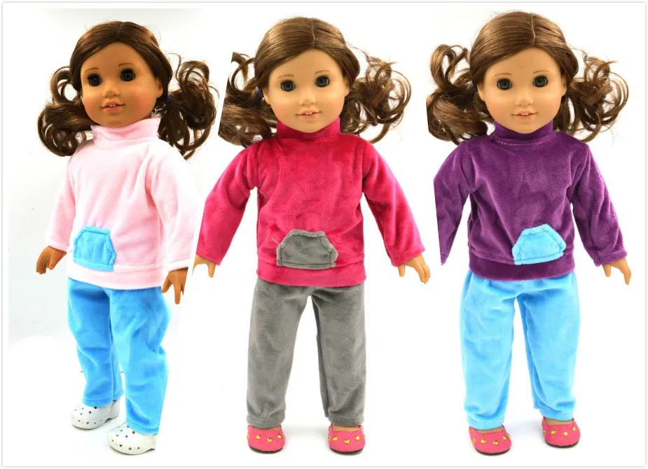 2015-hot-popular-new-style-18-American-Girl-doll-clothes-Plush-clothing