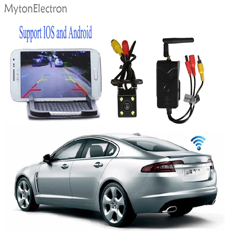 

Car Rear view Backup Camera + WiFi Transmitter for Car / for IPhone, IPad, Android system / for Surveillance Camera