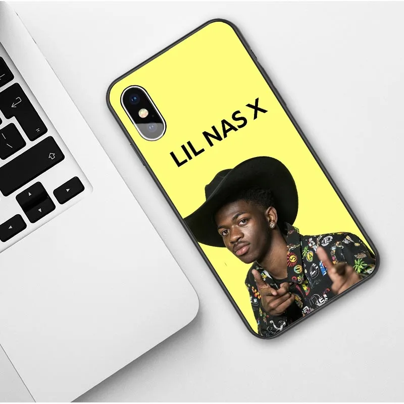 Чехол Lil Nas X для телефона iPhone XS MAX XR силиконовый чехол с рисунком в стиле Старый