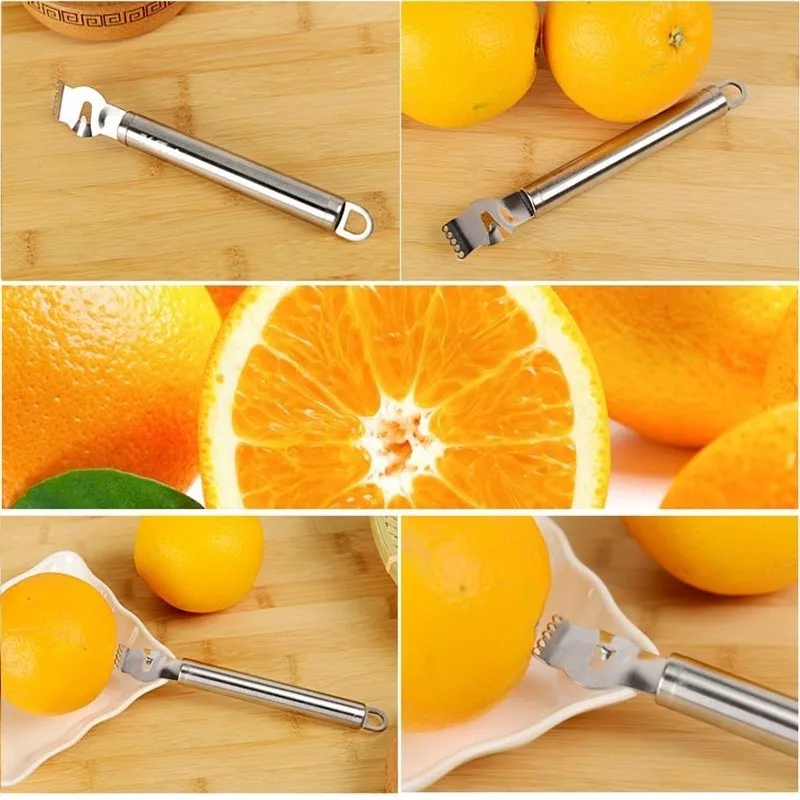 1pcs Lemon Grater Citrus Grater Peeling Stainless Steel Zester Fruit Peeler Microplane Grater Fruit Vegetable Tool  (6)