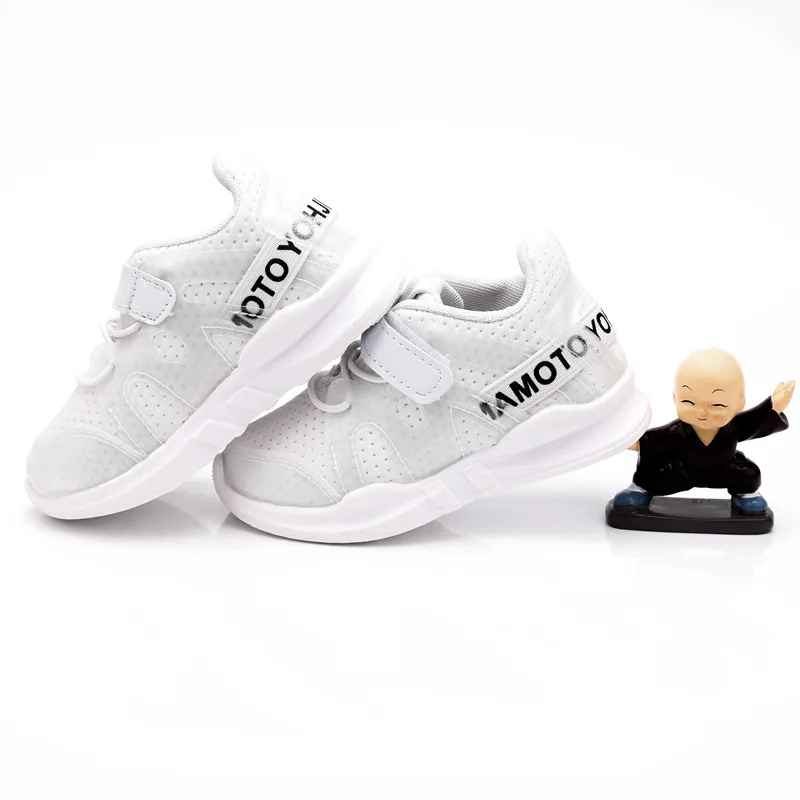 

AFDSWG mesh breathable shoes kid fashion white sport shoes kids boys black sneakers for little girls pink kids casual sneakers
