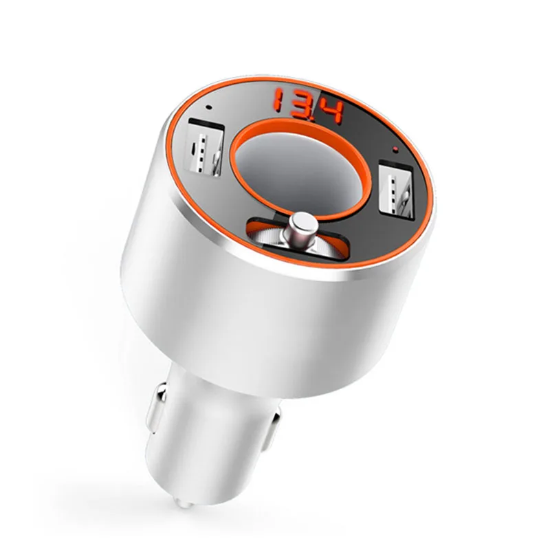Buy Bluetooth Dual USB Car Charger Handsfree MP3 Music