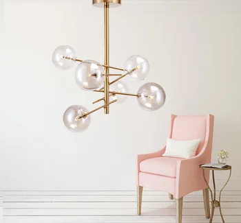 

Livewin Vintage led pendant lights gold hanging lamp for kitchen Iron dining room Lamparas colgante suspension luminaire parlor