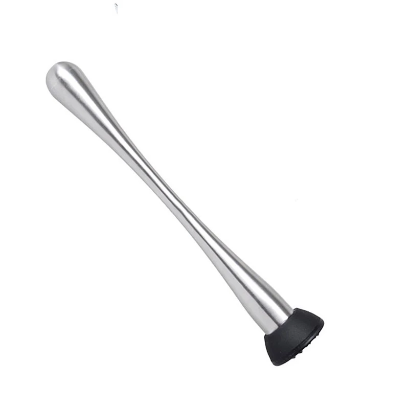 1 Set Bar Drink Stirrer Stainless Steel Muddler Spoon Bar Cocktail Mojito Drink Stirrer Mixer Barware