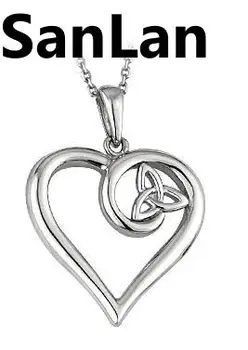 

trinity knot love necklace jewelry SanLan