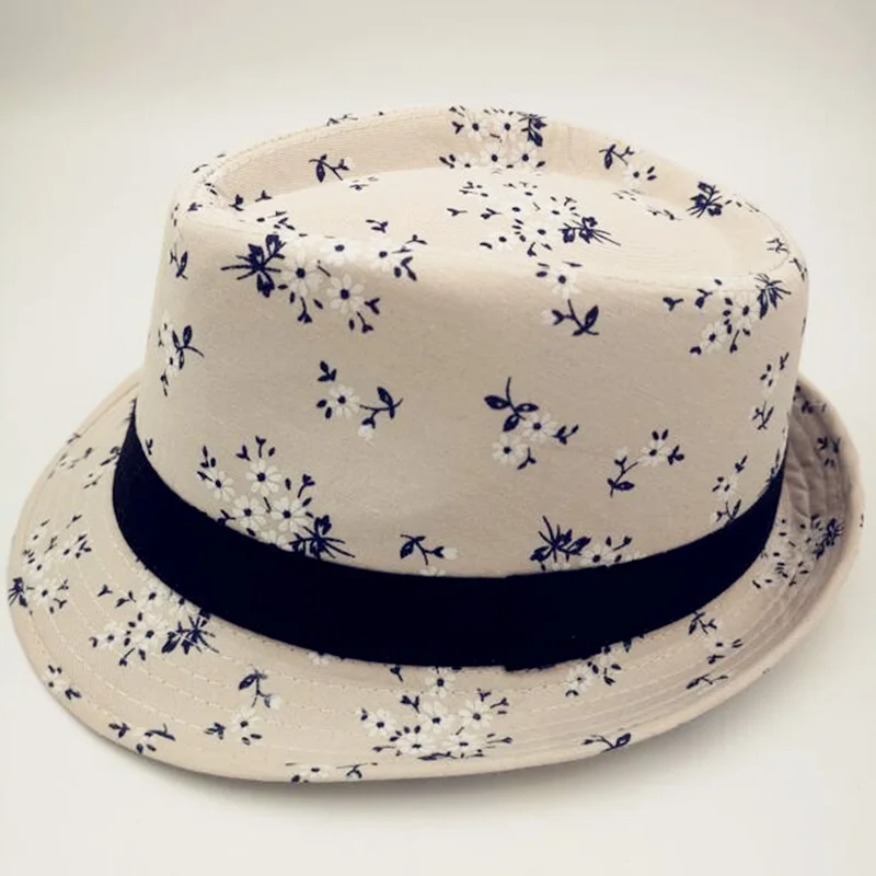 Новые шляпы на весну-лето для женщин Цветочные джазовые Панамы шляпа Chapeu Feminino солнцезащитный козырек пляжная шляпа