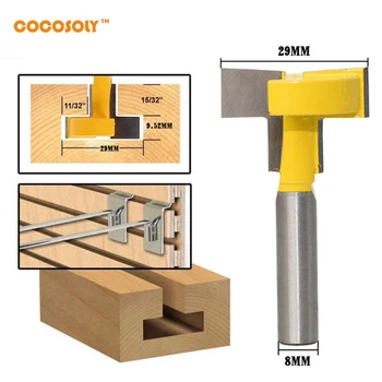 

8mm Shank T-Slot Cutter Router Bit