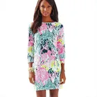 22% off! New Trendy 2017 Women Dress Summer Fashion Three Quarter Sleeve O-Neck Printed A-Line Casual Dress Mini Party Dresses Vestidos Save 2.55 on New Trendy 2017 Women Dress Summer Fashion Three Quarter Sleeve O-Neck Printed A-Line Casual Dress Mini Party Dresses Vestidos