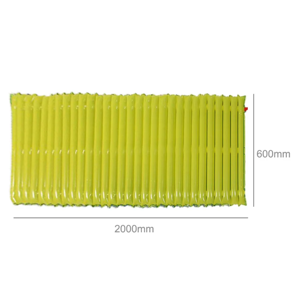 

Emergency Inflatable Mattress Cushion Bed Outdoor Beach Mat Camping Sleeping Bed Pad Moistureproof 2000 * 600 * 60mm