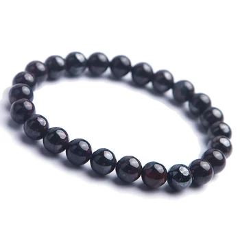 

8mm Genuine Natural Purple Sugilite Round Loose Stone Beads Stretch Bracelet
