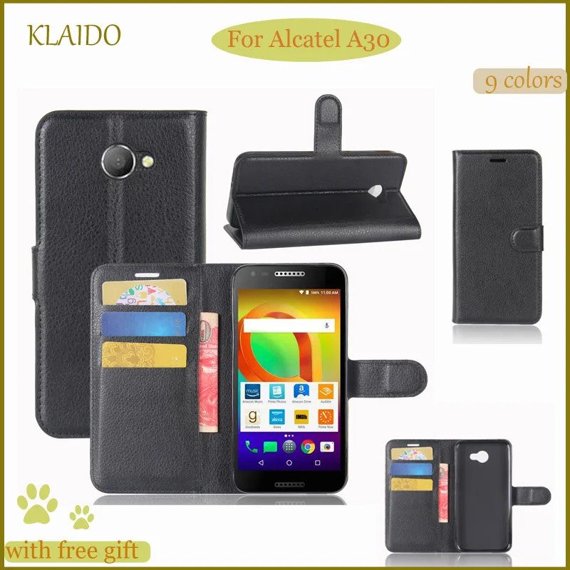 Buy Phone Case For Alcatel A30 With Card Slot Stand