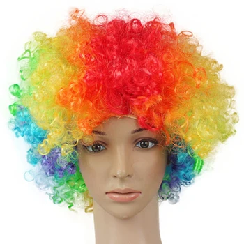 

Personality Large Curly Afro Head Wig Festival Celebrations Stage Performances Masquerade Halloween Funny Cosplay Wig JY