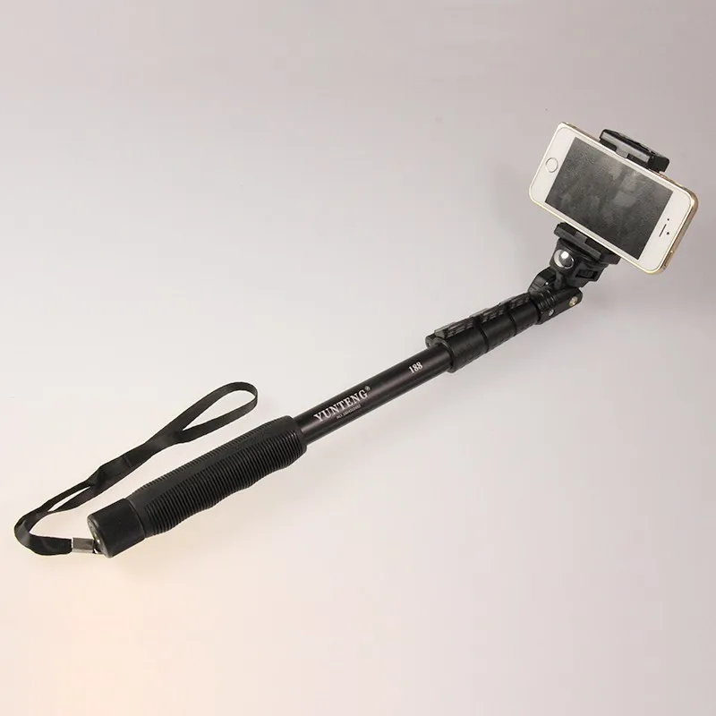 Номер отслеживания+ портативный ручной монопод селфи палка Штатив для Iphone 5S, 6 samsung цифровая камера Gopro Hero камера