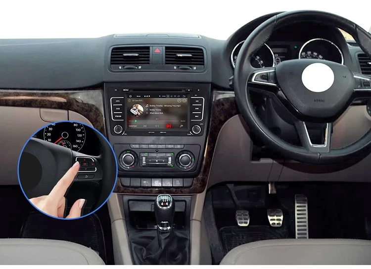 Perfect Isudar 2 Din Auto Radio Android 9 For SKODA/Yeti/Octavia 2009 2010 2012 RAM 4G ROM 64GB 8 Core Car Multimedia DVD Player GPS DVR 19