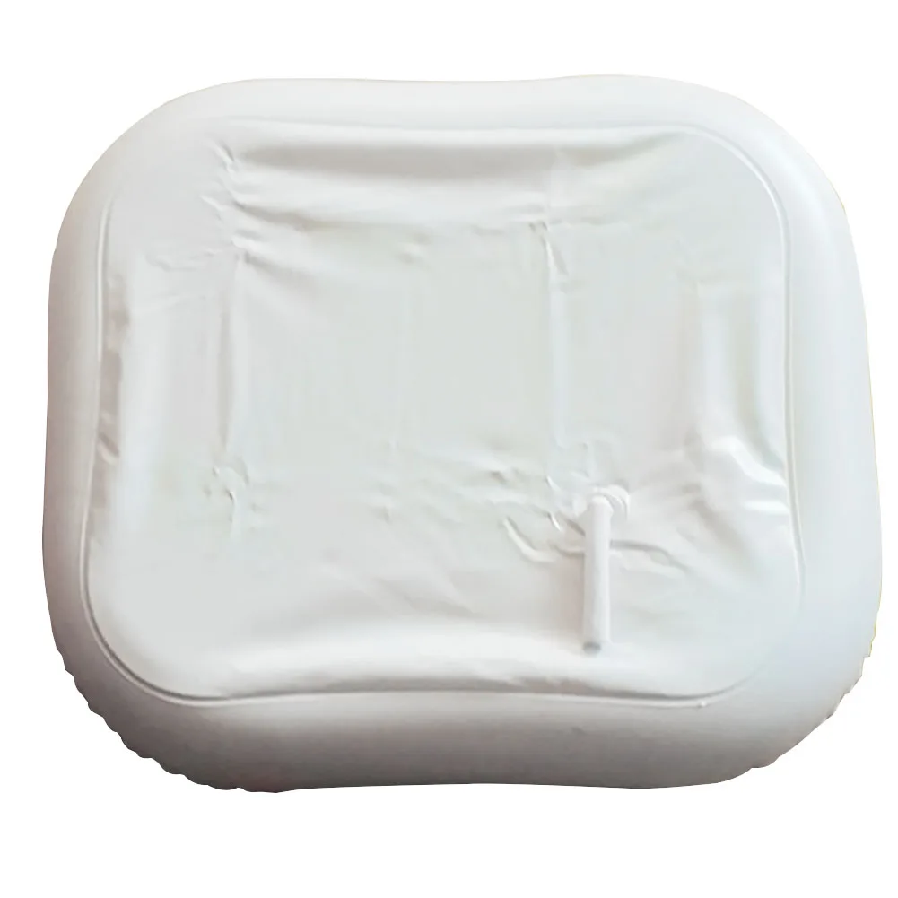 Портативный надувной поднос для шампуня для инвалидов в кровати, умывальник для мытья волос из ПВХ для инвалидов, вспомогательная помощь для ухода за пожилыми людьми с дренажной трубкой