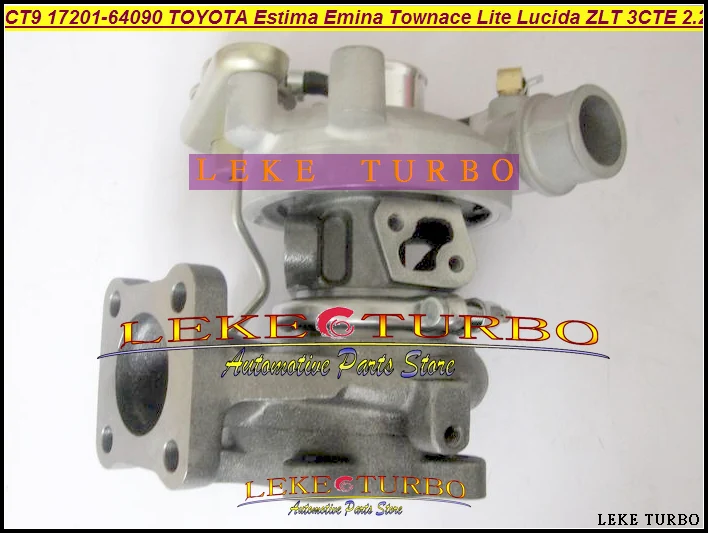 CT9 17201-64090 17201 64090 Turbo турбонагнетатель для тoyota Lite Town Ace Estima Emina Lucida ZLT 3CTE 3C-T 3CT 2.2L 90HP