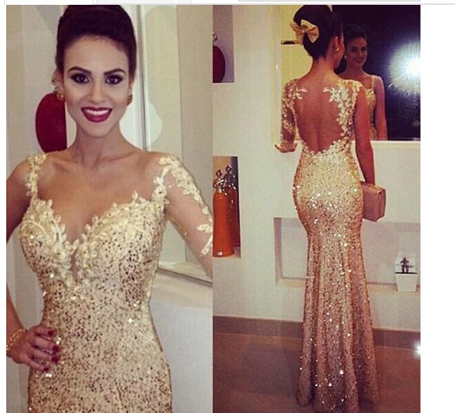 gold diamond dress