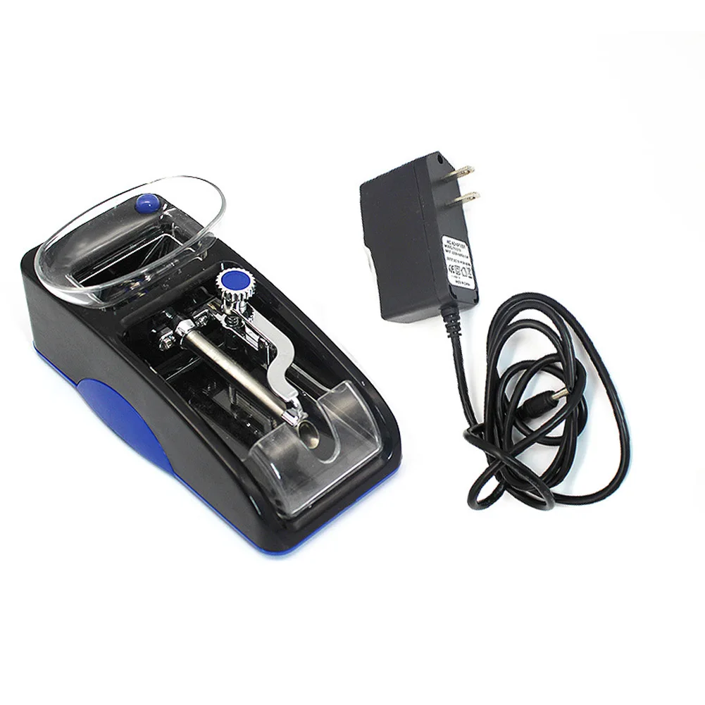 Электрический автоматический сигареты прокатки машина инжектор чайник Табак Ролик XHC88 - Цвет: Blue US Plug