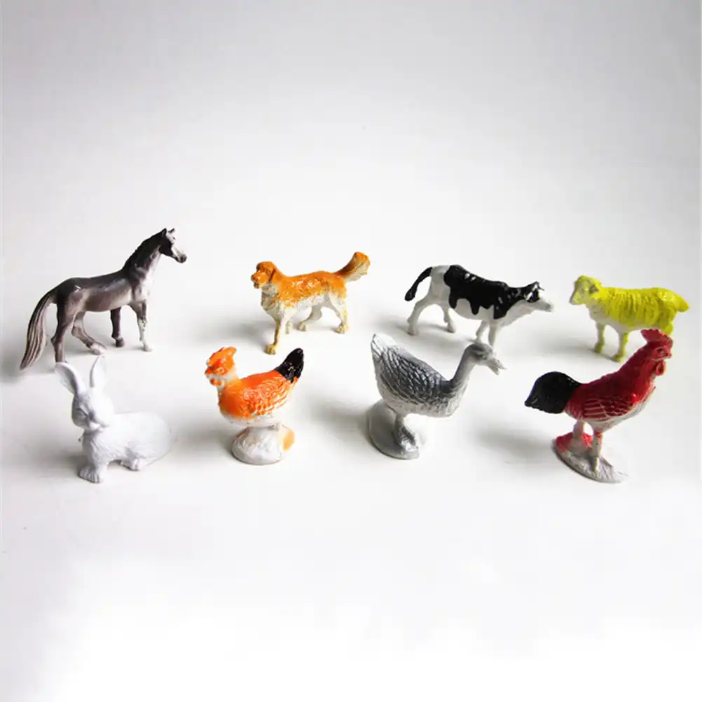 small plastic sheep toys
