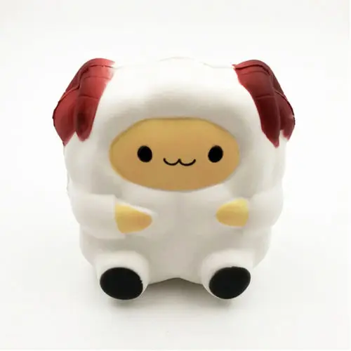 Kawaii 9 см Овцы мягкий при нажатии снять стресс замедлить рост детские игрушки подарок Jumbo Овцы мягкими 2B11