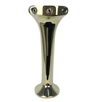 

elegant shape 3 faucet cobra shape golden color beer bar tower set