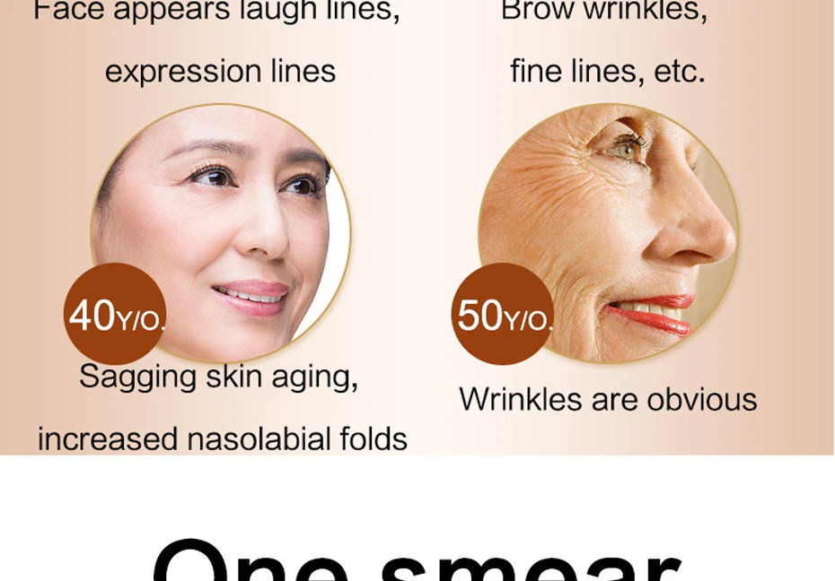 Корея разглаживание морщин крем для лица против старения сухой кожи увлажняющий подтягивающий лифтинг лица дневной и ночной крем шесть