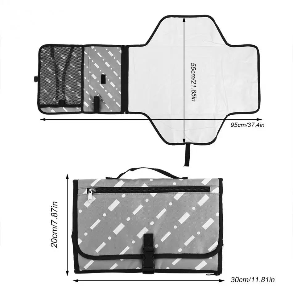 Портативный складной Пеленальный Коврик для пеленания водонепроницаемый детский коврик для смены подгузника Большой Путешествия ребенка меняющая станция продукция по уходу за младенцами