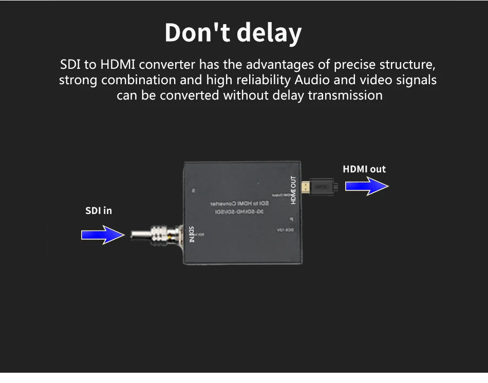 ZY-SC01 конвертер SDI в HDMI