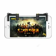 2 шт. игра для мобильного телефона джойстики геймпад триггер Кнопка огня для PUBG стрельбы игра цель ключ контроллер для Iphone Xiaomi samsung