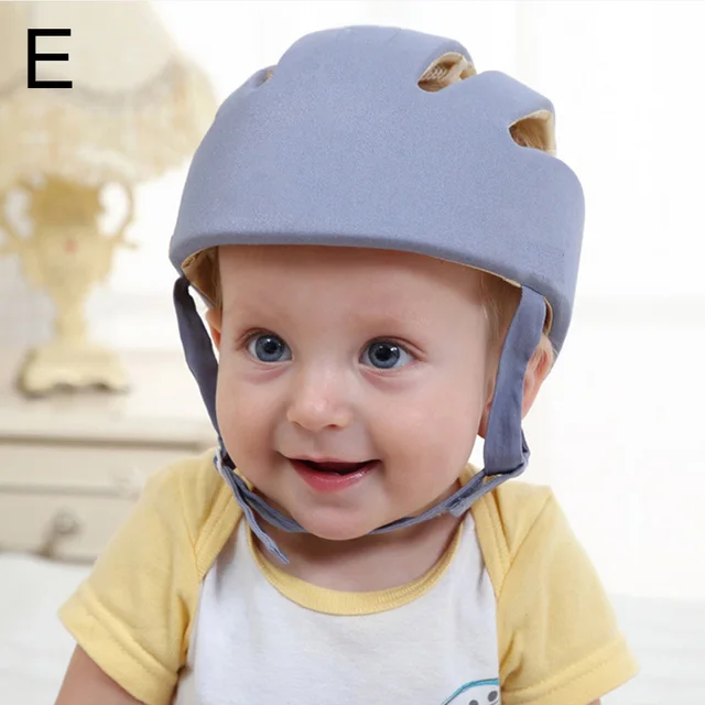 Adjustable Infant Safety Helmet Protective Anti shock Foam Baby Hat