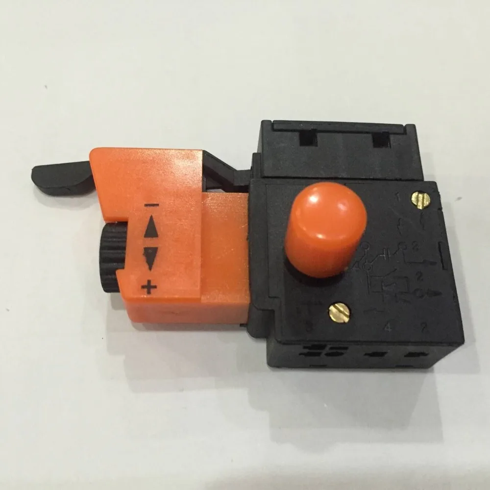 5E4 AC 250V 4A Speed Control Lock On Trigger Switch SPST for Electric