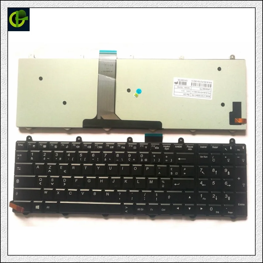 Backlit Keyboard For MSI GX780 GT783DX GX780DX GT780R GT783R MS-16GA Black French FR AZERTY | Компьютеры и офис