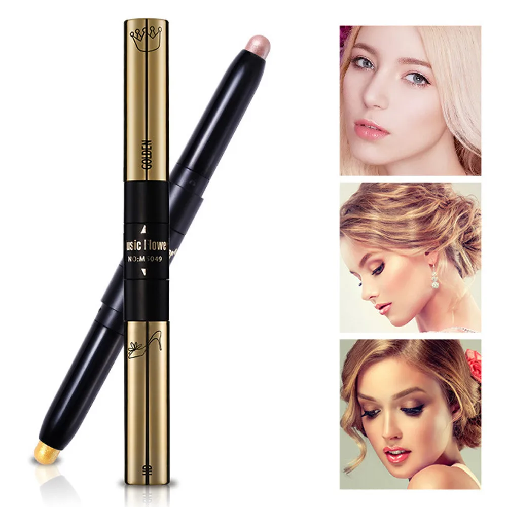 

Lasting Waterproof Double-end Beauty Highlighter Eyeshadow Pencil 1.5g+1.5g 5.20DJL