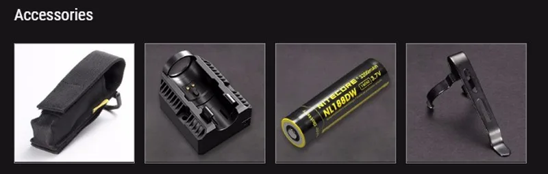 Nitecore R25 Rechargeable Tactical Flashlight (7)
