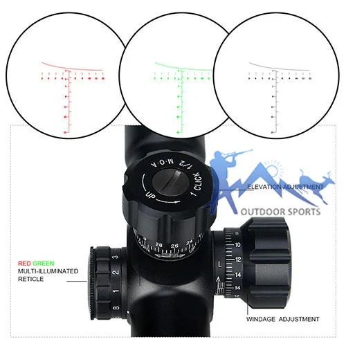 Canis Latrans High Qaulity 1 4x24IRF прицел для охоты OS1 278|scopes for hunting|rifle scope huntingrifle |