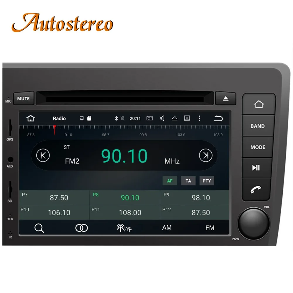 Cheap Android9 Car DVD CD Player autostereo GPS navigation for VOLVO S60 V70 XC70 2000-2004 auto radio tape recorder multimedia player 2