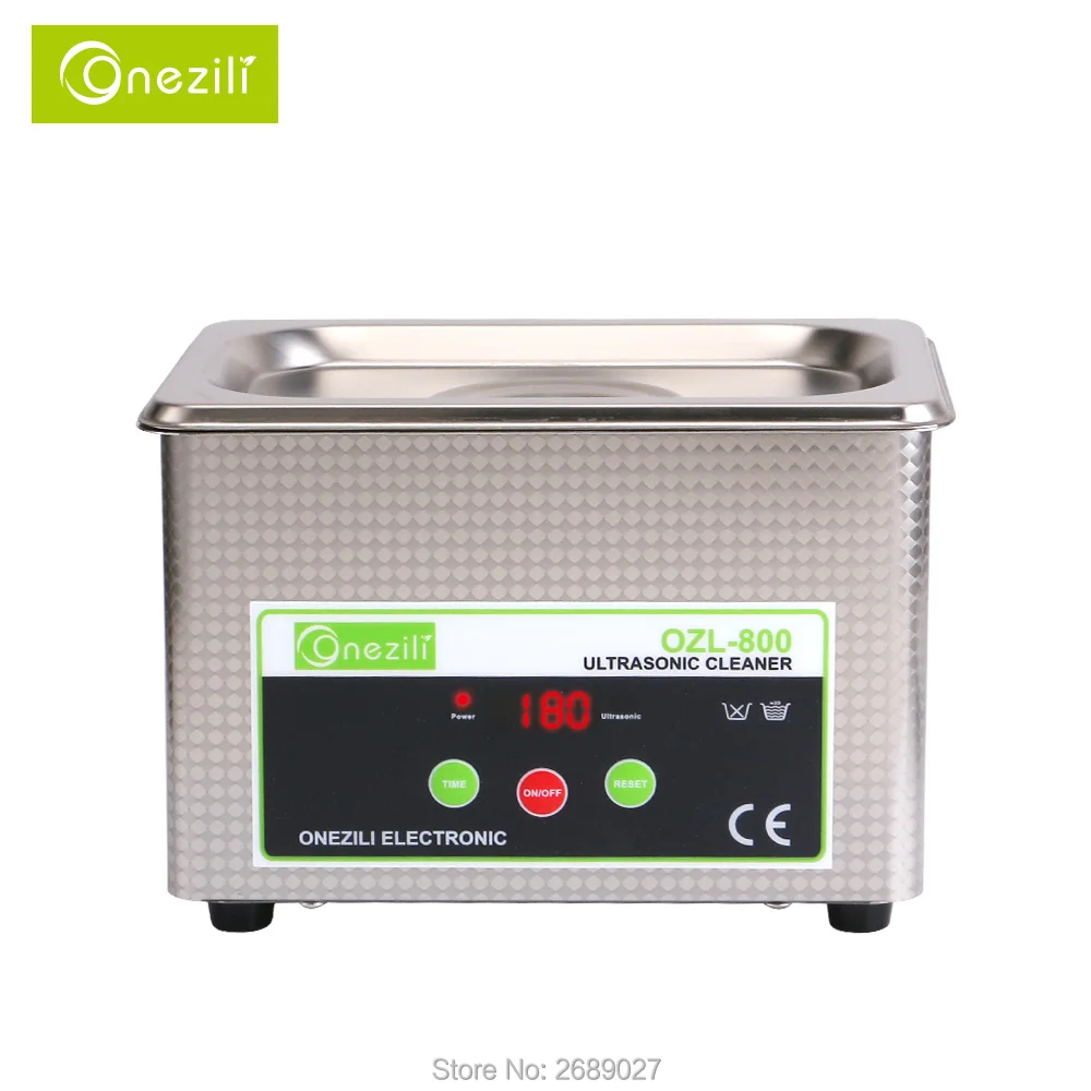Ультразвуковой очиститель Onezili 800 мл с интеллектуальным