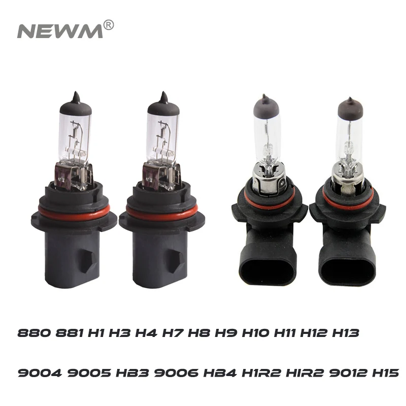 

Halogen Bulb H1 H3 H4 H7 H8 H9 H11 9005 HB3 9006 HB4 9012 12V 2PCS