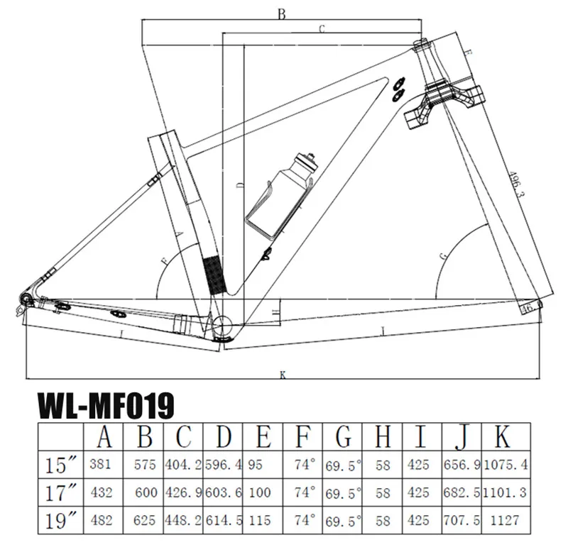 29er Boost Mtb рама 148x12 сквозная ось MTB углеродная Рама размер 15/17/19 дюймов матовый UD 29er boost mtb