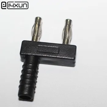 

4mm Short Circuit Male to Female Banana Plug 14mm Pitch Jumper Converter Adapter (10pcs)