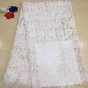 

Madison Best Selling 2019 Products African Lace Fabric High Quality Lace White French Lace Fabric Lace Trimmings For Sewing