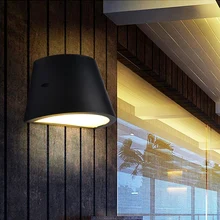 Светодиодный свет балкона открытый двор барьер влаги бюстгальтер бра спальня фойе забор коридор водонепроницаемый освещения