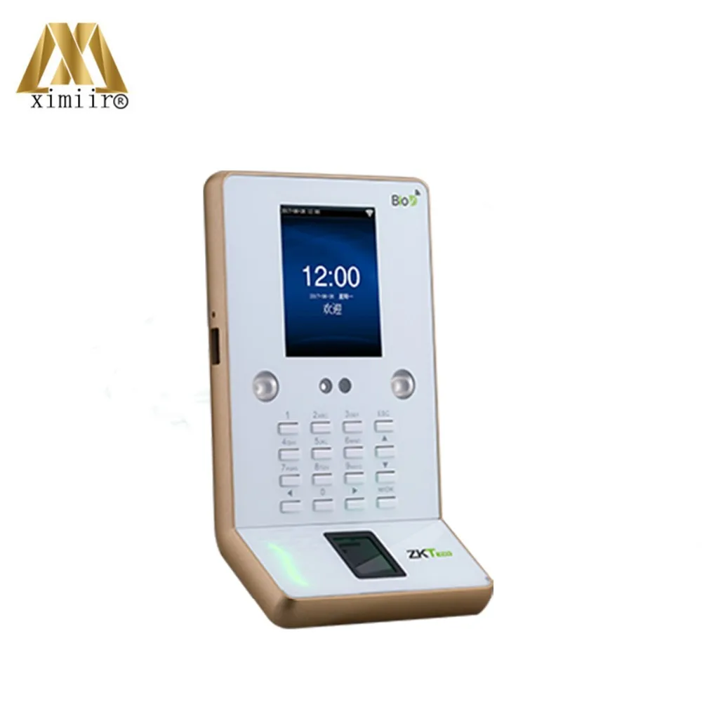 ZK UF600 распознавание лица посещаемость времени и контроль доступа отпечатков пальцев сотрудников контрольные часы, засекают время присутствия с Wi-Fi