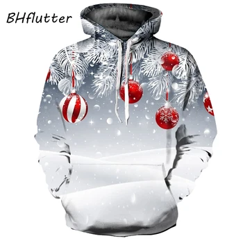 

BHflutter 2019 Hoodies Women Fashion Harajuku Print Hooded Sweatshirts Outerwear Female Casual Winter Sweatshirts Sudadera Mujer