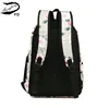 FengDong chinese style floral school backpack flowers backpacks for teenage girls school bags laptop computer bag schoolbag gift ► Photo 3/6