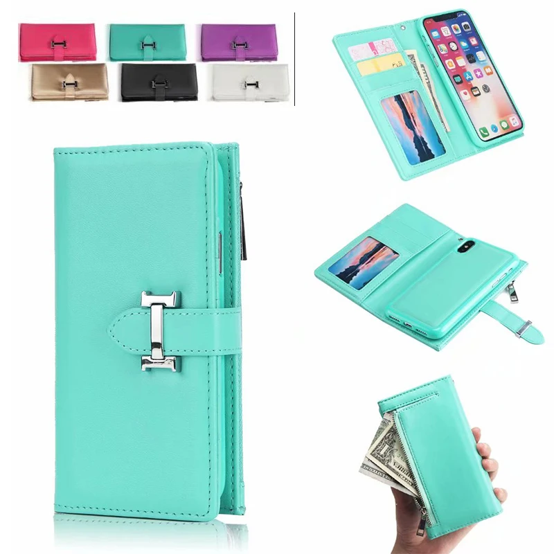 XINGDUO for iphone x case PU leather smooth card holder Clasp zipper stand cover 6s 6S Plus coque 7 8 | Мобильные телефоны и