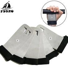 FDBRO 1 пара перчаток для тяжелой атлетики, рукоятка, синтетическая кожа, Кроссфит, гимнастика, защита для ладоней, подтягивающая планка, поддержка запястья