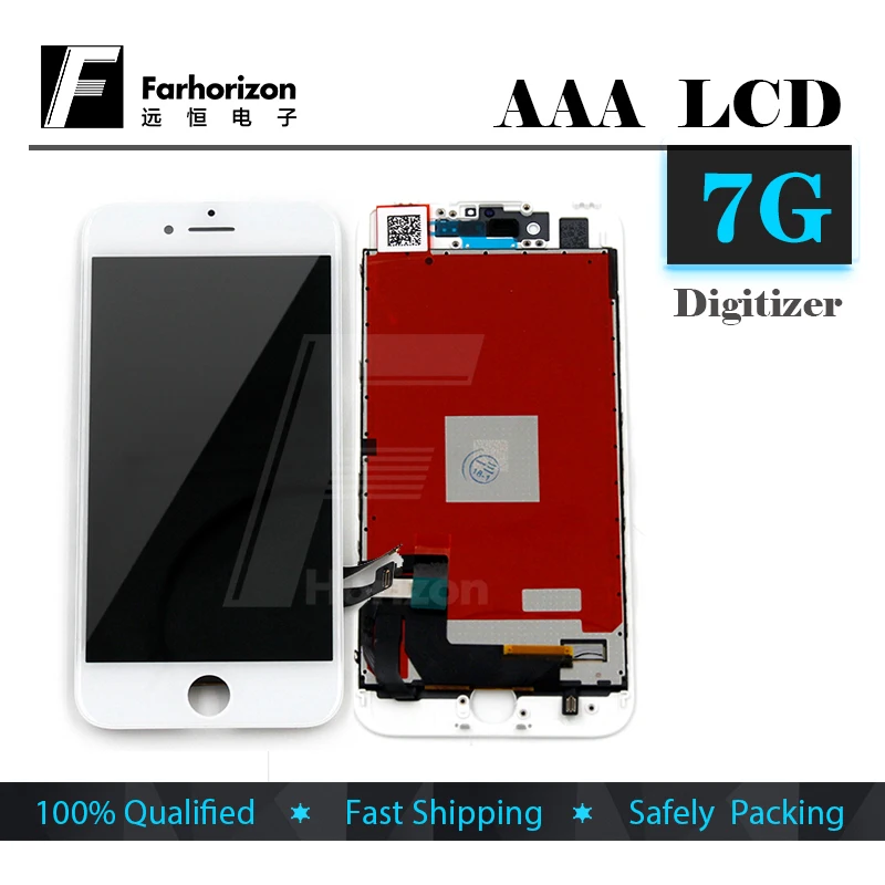 10 PCS/LOT For iPhone 7 7G 3D Touch LCD Display Wholesale 4.7 Inch AAA Quality Digitizer Assembly for Replacement | Мобильные